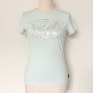 New Icy blue Oakley top